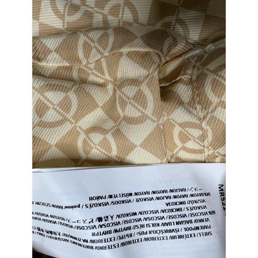 NWT Anthropologie Mon Renn Monikh Pant Boho Resort Satin Wide Leg High Waisted - Picture 7 of 9